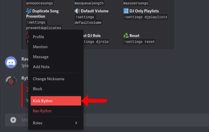 How to Use Rythm Bot in Discord